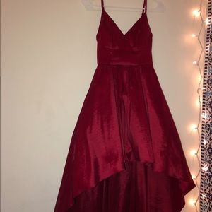 Red holiday dress